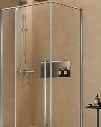 Box doccia 80 x 100  spessore 8 mm