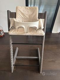 Seggiolone Tripp Trapp Stokke con cuscino