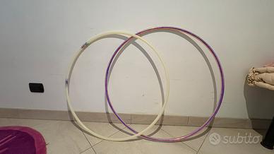 Cerchi ginnastica ritmica 80 cm e 75 cm