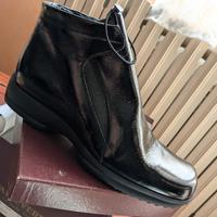 Stivaletti donna in pelle. Valleverde.