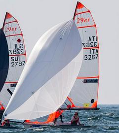 Fiocco e jennaker da regata 29er
