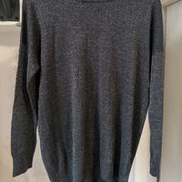 Maglione | Grigio & Dorato | L