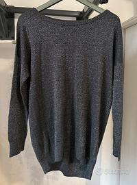 Maglione | Grigio & Dorato | L