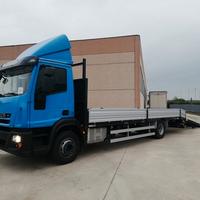 IVECO 150 E 25 Euro 6 Km 129.000 pianale con rampe