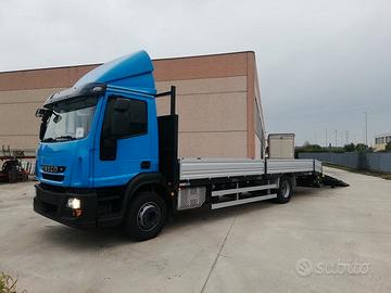 IVECO 150 E 25 Euro 6 Km 129.000 pianale con rampe