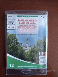 Carta escursionistica Bassa Val Varaita 