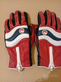 Guanti di pelle vintage uomo misura 7 e mezzo