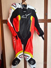 Tuta in pelle intera alpinestar 52