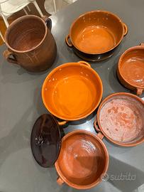 Set tegami in terracotta