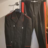divisa militare vintage uniforme collezione 
