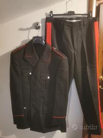 divisa militare vintage uniforme collezione 