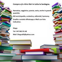 Compr0 e/o ritiro libri Cagliari e Sardegna