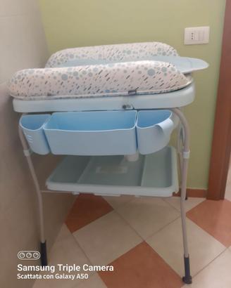Fasciatoio e Bagnetto Chicco Cuddle & Bubble -