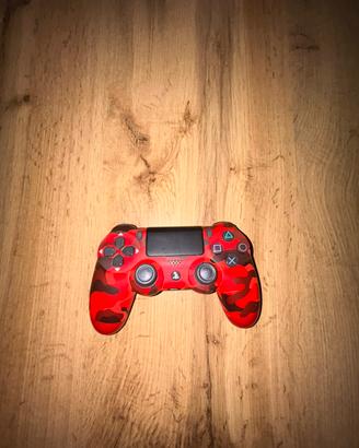 Controller Sony PlayStation 4 rosso mimetico