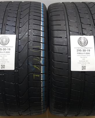 2 GOMME 295 30 19 PIRELLI A52265