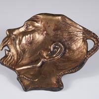 Portacenere in bronzo anni ’40 mandarino cinese