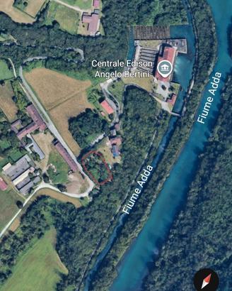 1600mq di terreno edificabile cornate d'adda