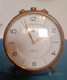 Sveglia vintage Veglia Intermittent Made in Italy 
