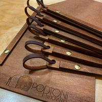 Portamenu in legno personalizzati