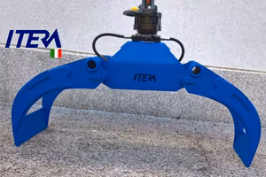 Pinza Legna IPL1300RINFORZATA+Rotatore 45qli
