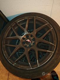 cerchi giappan racing originali da 17pollici