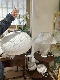 Lampadario + lampada + abat jour