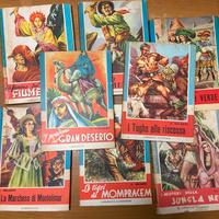 Romanzi illustrati Emilio Salgari