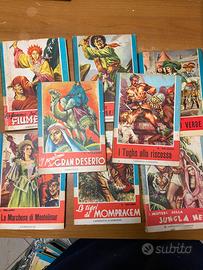 Romanzi illustrati Emilio Salgari