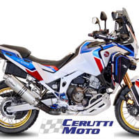 Scarico Leovince LV ONE EVO INOX Africa Twin 1100