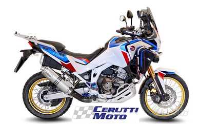 Scarico Leovince LV ONE EVO INOX Africa Twin 1100