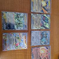 Lotto 6 carte Pokemon Ex Holo
