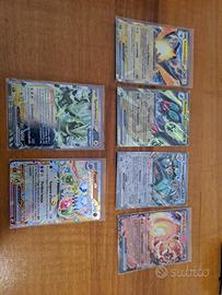 Lotto 6 carte Pokemon Ex Holo