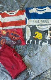 set maglie bimbo 3 anni