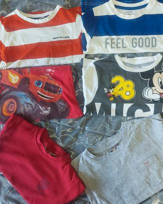 set maglie bimbo 3 anni