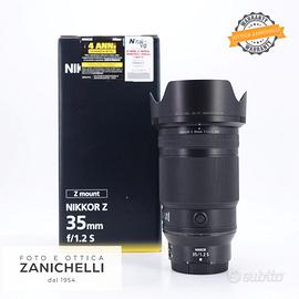 Nikon Z 35 f1.2 S Nital Usato (G472)
