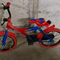 Bici Spiderman da bambino