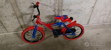 Bici Spiderman da bambino