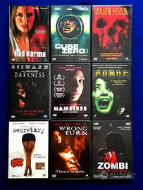 DVD vari genere horror/thriller/black