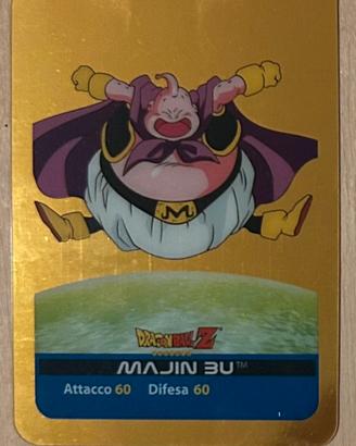 Lamincard Dragon Ball Z oro Majin Bu