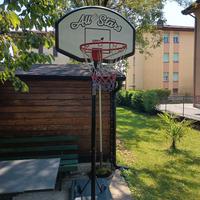 Canestro da basket regolabile in altezza 50€