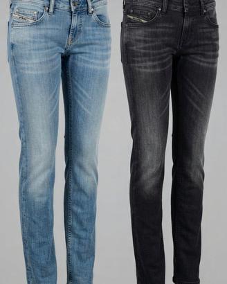 Set 2 jeans donna firmati Diesel 