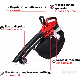 Einhell Aspiratore/Soffiatore GE-CL 36 Li E