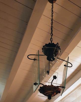 Lampadario anni 50 stile Gio Ponti