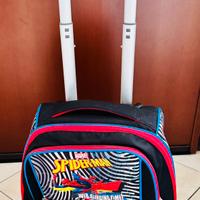 Zaino Trolley Scuola Marvel Spiderman!