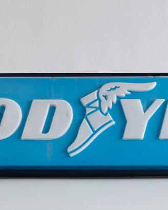 insegne luminose  Goodyear grande anni 70
