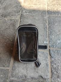 borsa manubrio bici, porta telefono