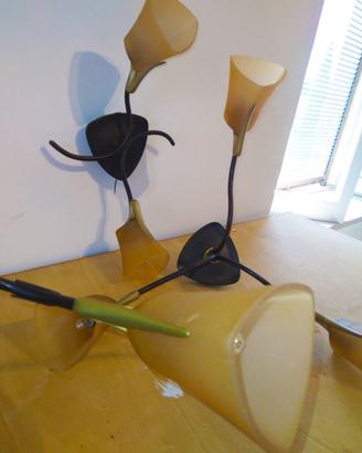 lampadario + applique vintage