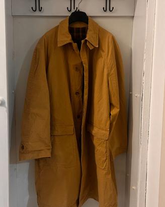 Gruppo GFT Trench vintage color senape