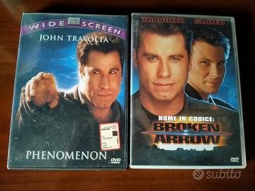 2 dvd di John Travolta - Phenomenon - Broken arrow