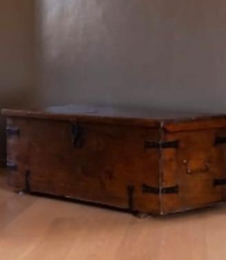 Cassapanca forziere con maniglie